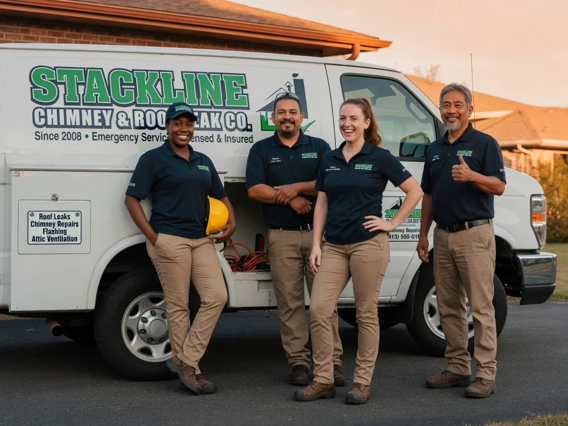 Chimney flashing repair company in Glasston, ND